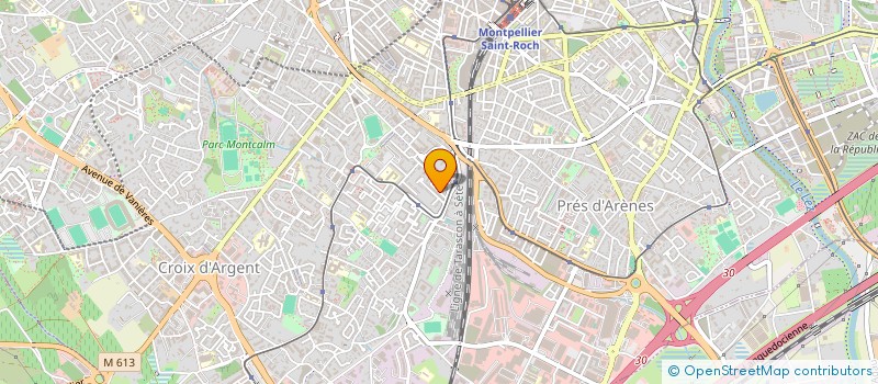 localisation de l'entreprise VIGNES DE L'HERAULT à MONTPELLIER