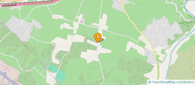 localisation de l'entreprise VIGNES DU SUD  VIDAUBAN