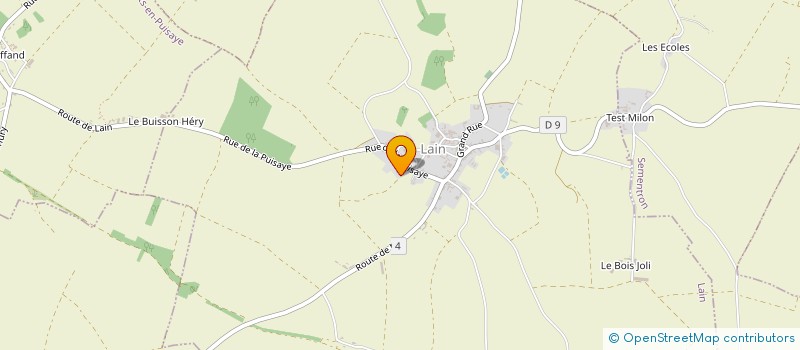 localisation de l'entreprise VIGNES EN FORTERRE  LAIN