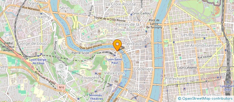 localisation de l'entreprise VIGNES ET OLIVIERS à LYON