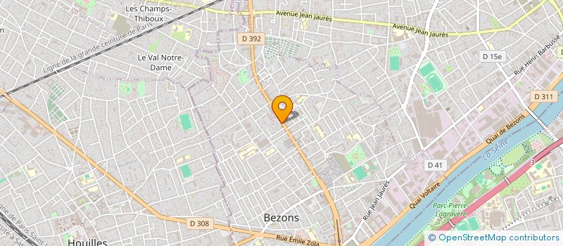 localisation de l'entreprise VIGNESH-GKA à BEZONS