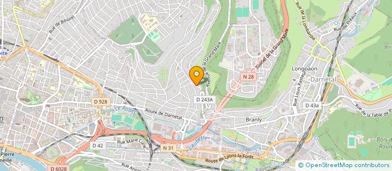 localisation de l'entreprise VIGNET LEVEQUE  BEUZEVILLE