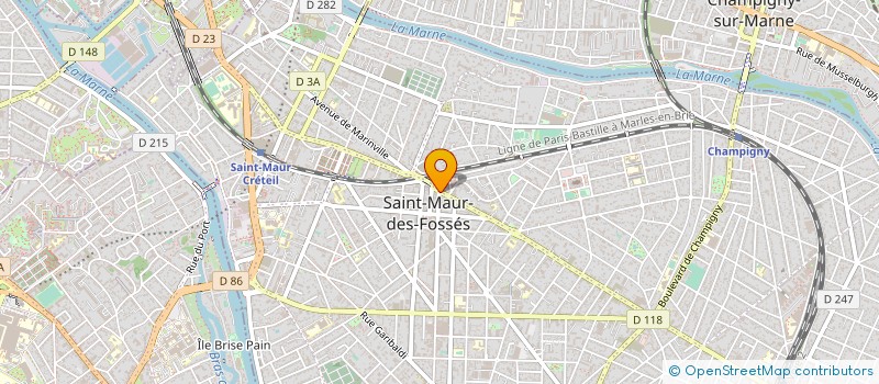 localisation de l'entreprise VIGNETAGE à SAINT-MAUR-DES-FOSSES