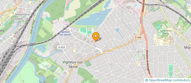 localisation de l'entreprise VIGNEUSIENS SOLIDAIRES à VIGNEUX-SUR-SEINE