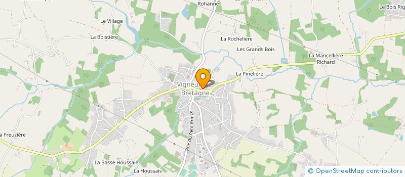 localisation de l'entreprise VIGNEUX TOURNESOLEIL  VIGNEUX-DE-BRETAGNE