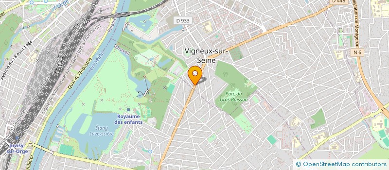 localisation de l'entreprise VIGNEUX VEHICULES DISTRIBUTION à VIGNEUX-SUR-SEINE