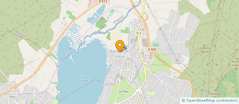 localisation de l'entreprise VIGNITUS  BALARUC-LE-VIEUX