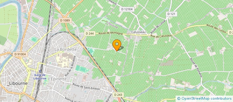 localisation de l'entreprise VIGNOBLE CONFIDENTIEL  BORDEAUX