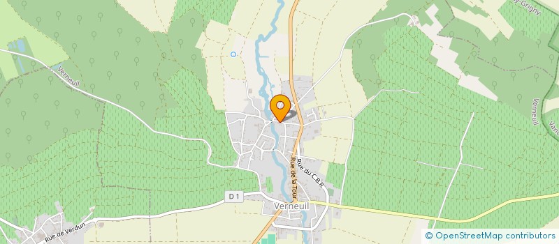 localisation de l'entreprise VIGNOBLE CORBON-LEROY  VERNEUIL