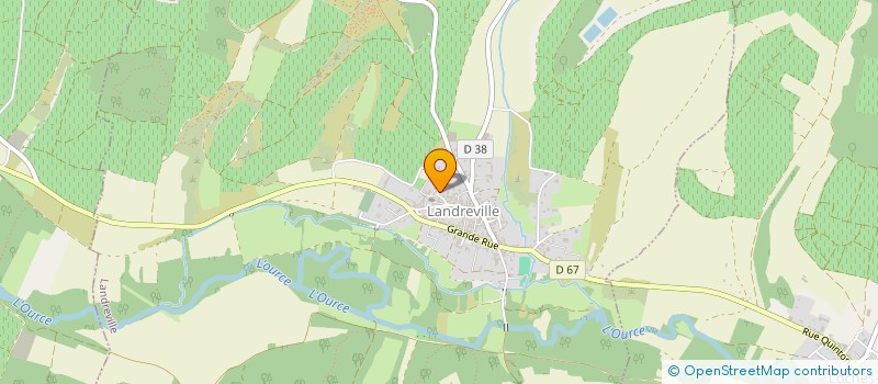 localisation de l'entreprise VIGNOBLE DES 4 DUFOUR à LANDREVILLE