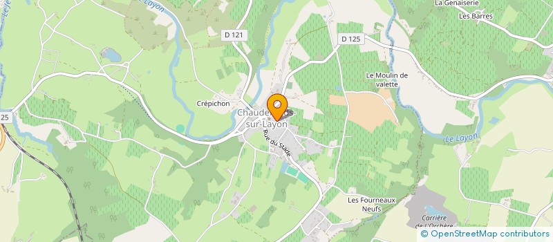 localisation de l'entreprise VIGNOBLE DES BOHUES  CHAUDEFONDS-SUR-LAYON