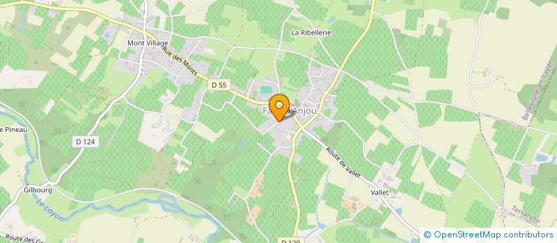 localisation de l'entreprise VIGNOBLE DU BEAU SOLEIL à BELLEVIGNE-EN-LAYON