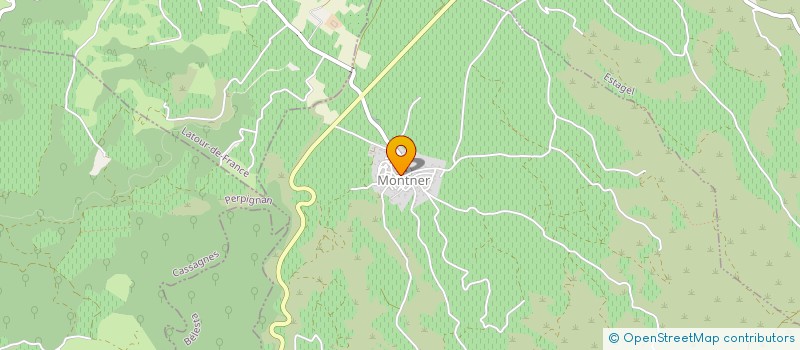 localisation de l'entreprise VIGNOBLE DU ROC DES ANGES  LATOUR-DE-FRANCE