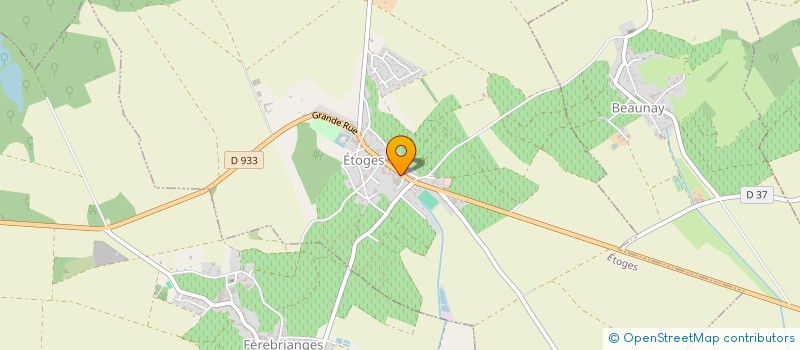 localisation de l'entreprise VIGNOBLE DUVAT  FEREBRIANGES