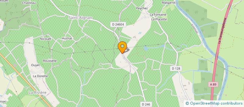 localisation de l'entreprise VIGNOBLE MILLAIRE à FRONSAC