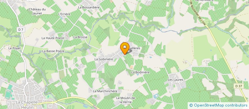 localisation de l'entreprise VIGNOBLE PICHON à VALLET