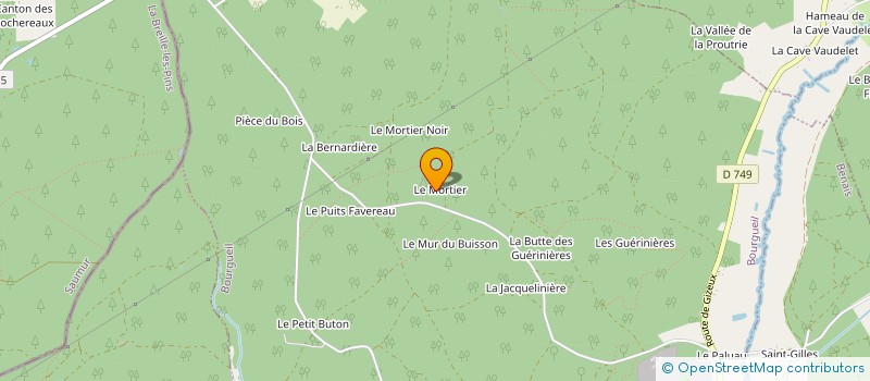 localisation de l'entreprise VIGNOBLES BOISARD  SAINT NICOLAS DE BOURGUEIL