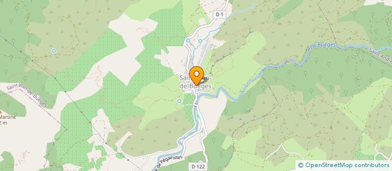 localisation de l'entreprise VIGNOBLES COULET  SAINT-JEAN-DE-BUEGES