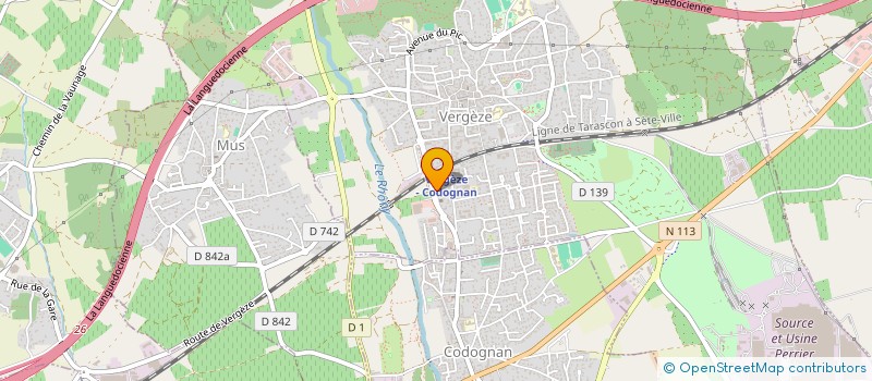 localisation de l'entreprise VIGNOBLES DU SCORPION à VERGEZE