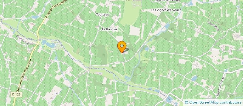 localisation de l'entreprise VIGNOBLES DUMONT à MONTAGNE