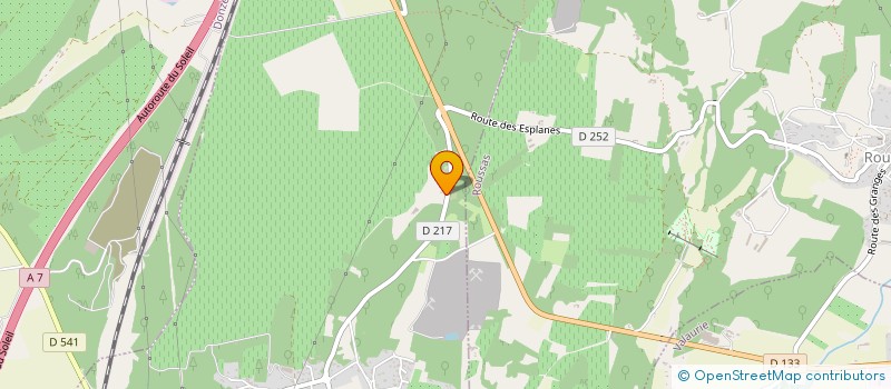 localisation de l'entreprise VIGNOBLES ESCALIN  LES GRANGES-GONTARDES