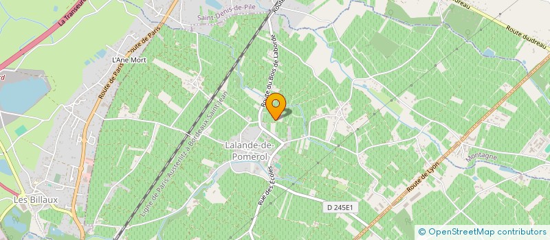 localisation de l'entreprise VIGNOBLES LEVRAULT BEDRENNE  LALANDE-DE-POMEROL