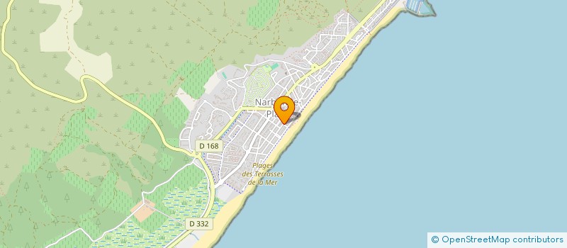 localisation de l'entreprise VIGNOBLES MOUJAN  NARBONNE