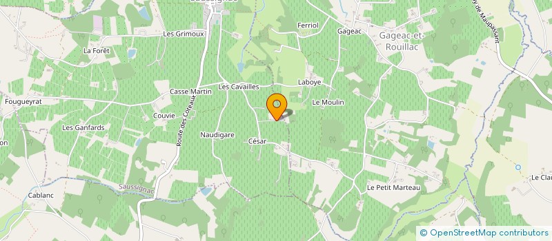 localisation de l'entreprise VIGNOBLES PELLETANT à POMPORT