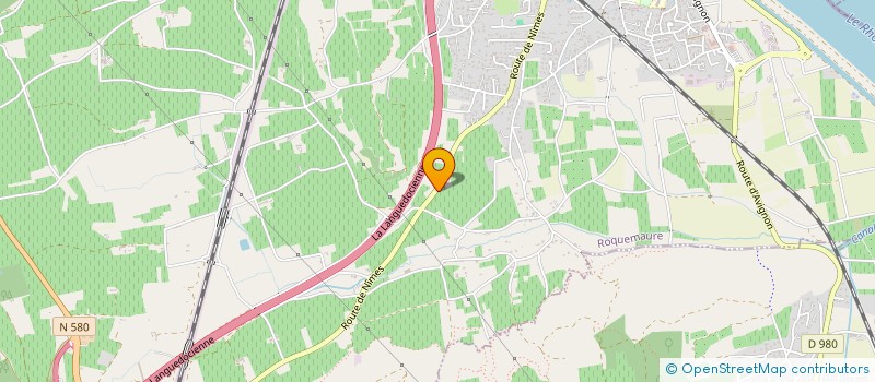 localisation de l'entreprise VIGNOBLES PEYRE  SAINT-GENIES-DE-COMOLAS