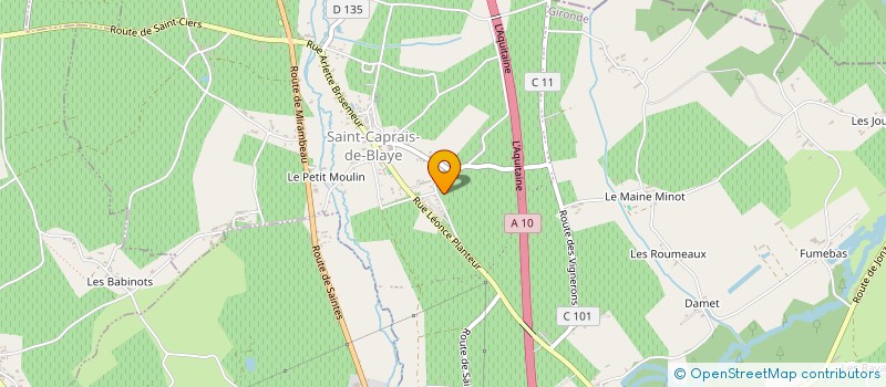 localisation de l'entreprise VIGNOBLES RAGUENOT à VAL-DE-LIVENNE