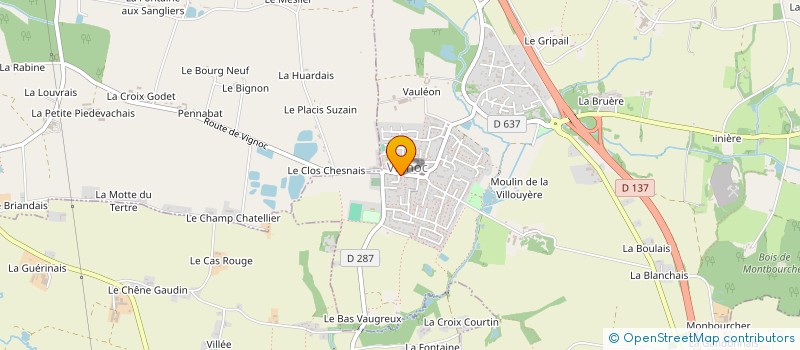 localisation de l'entreprise VIGNOC GYM-DANSE  VIGNOC