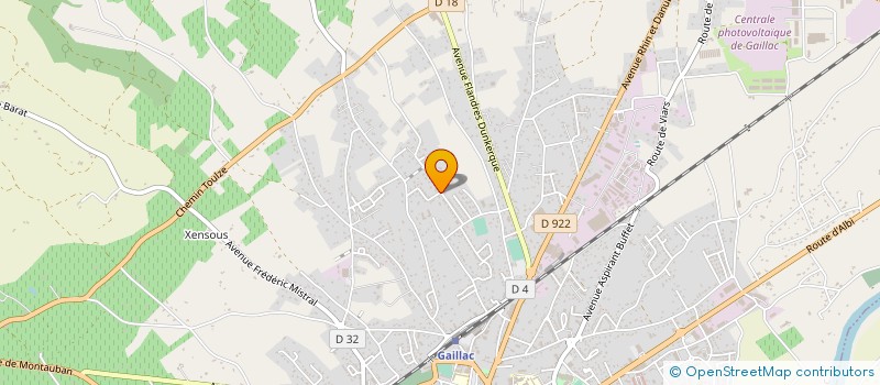 localisation de l'entreprise VIGNOLLES ELECTRICITE à GAILLAC