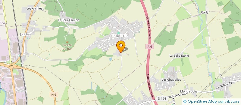 localisation de l'entreprise VIGNOLLES HOLDING à MONETEAU