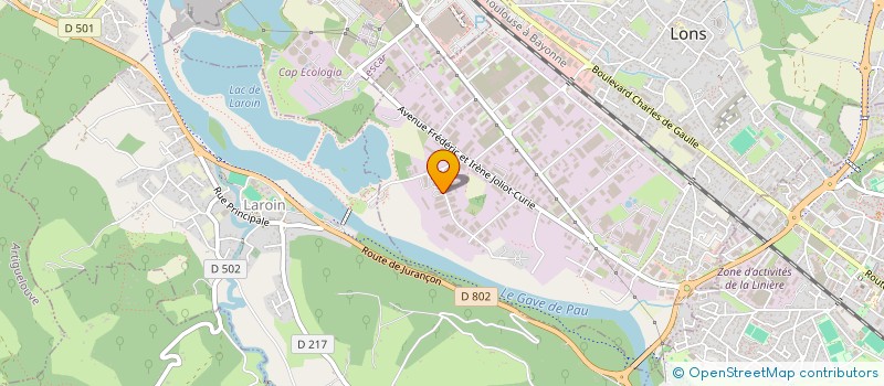 localisation de l'entreprise VIGNOLO  LONS