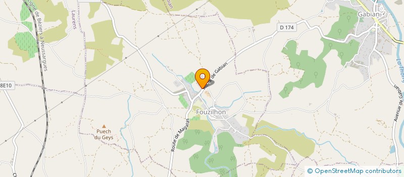 localisation de l'entreprise VIGNOMONDO  POUZOLLES