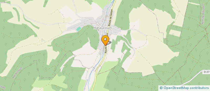 localisation de l'entreprise VIGNON 69  HARAUCOURT