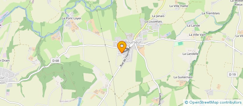 localisation de l'entreprise VIGNON à BOURSEUL