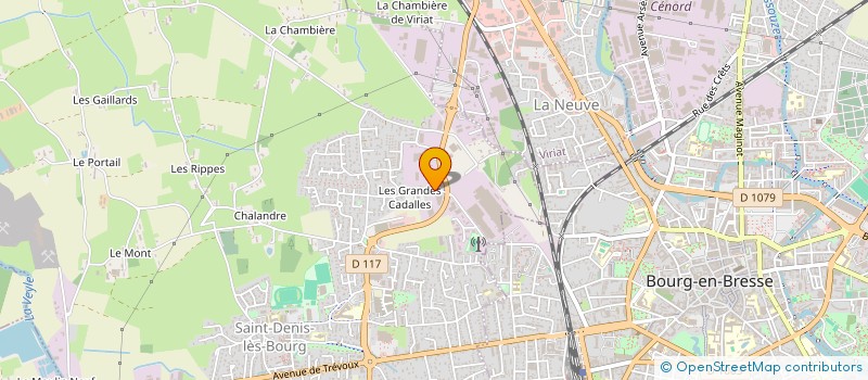 localisation de l'entreprise VIGNON BOIS à SAINT-DENIS-LES-BOURG