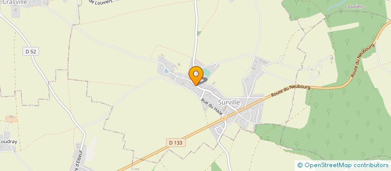 localisation de l'entreprise VIGNON CONSULTING  SURVILLE