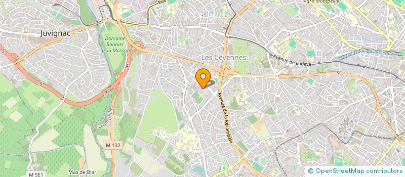 localisation de l'entreprise VIGNON IMMO à MONTPELLIER