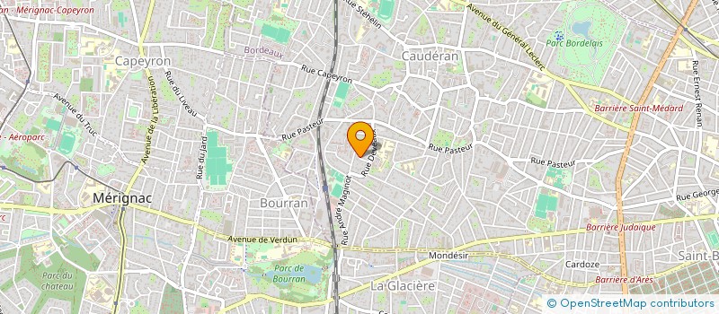 localisation de l'entreprise VIGNY  BORDEAUX