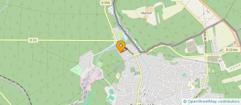 localisation de l'entreprise VIGNY.AUTO  CREUTZWALD