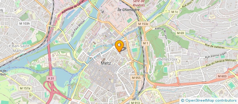 localisation de l'entreprise VIGNY01INVEST  METZ