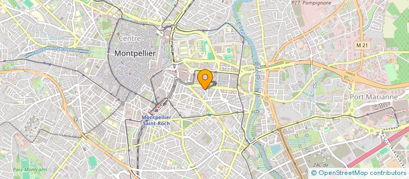 localisation de l'entreprise VIGO à MONTPELLIER