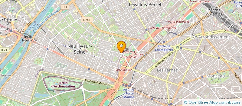 localisation de l'entreprise VIGO à NEUILLY-SUR-SEINE
