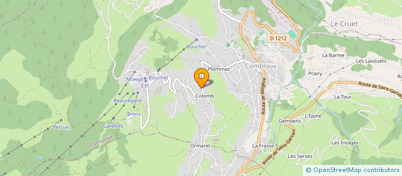 localisation de l'entreprise VIGO à COMBLOUX