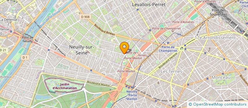 localisation de l'entreprise VIGO USUFRUIT à NEUILLY-SUR-SEINE