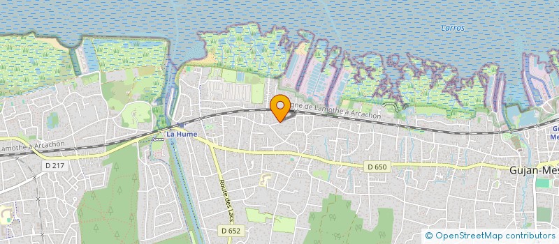 localisation de l'entreprise VIGODA  GUJAN-MESTRAS