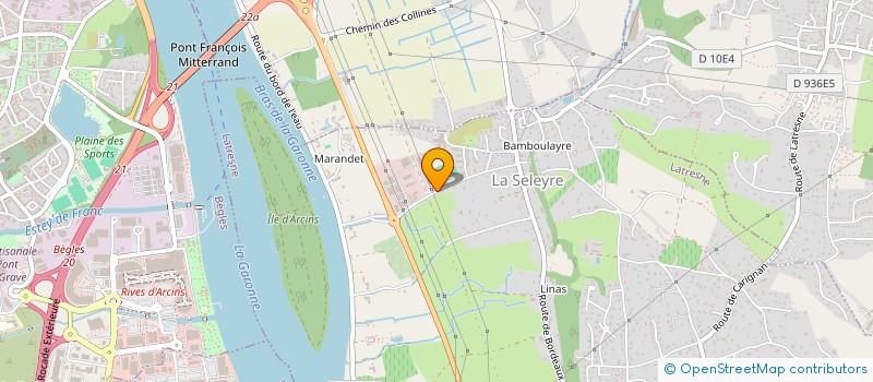 localisation de l'entreprise VIGON METAL  LATRESNE