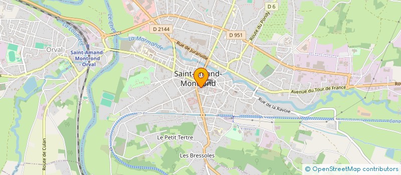 localisation de l'entreprise VIGONNE  SAINT-AMAND-MONTROND